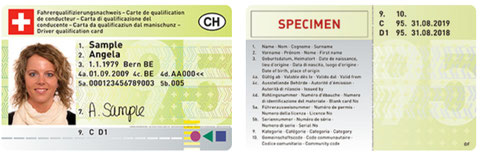 Fahrerqualifizierungsnachweis
